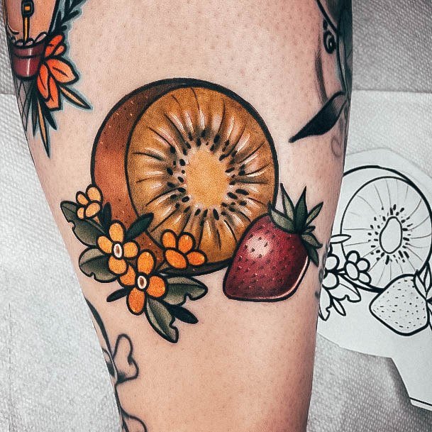 Amazing Kiwi Tattoo Ideas For Women