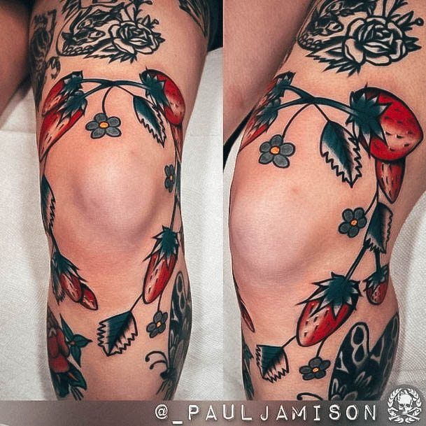 Amazing Knee Tattoo Ideas For Women