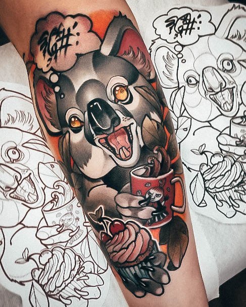 Amazing Koala Tattoo Ideas For Women