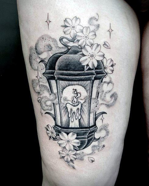 Amazing Lantern Tattoo Ideas For Women