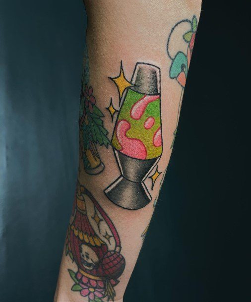 Amazing Lava Lamp Tattoo Ideas For Women