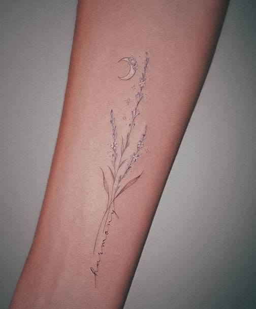 Amazing Lavender Tattoo Ideas For Women