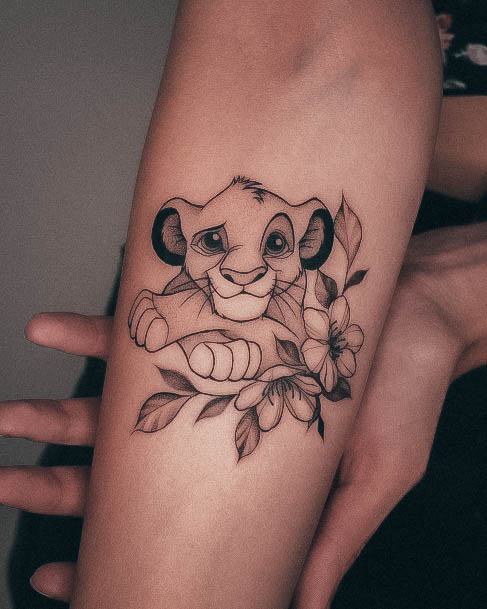 Amazing Lion King Tattoo Ideas For Women