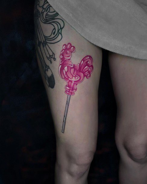 Amazing Lollipop Tattoo Ideas For Women