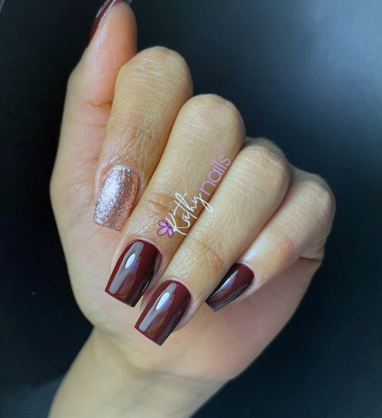 Amazing Maroon Nail Ideas For Women