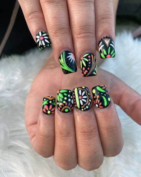 Amazing Mexican Nail Ideas For Women