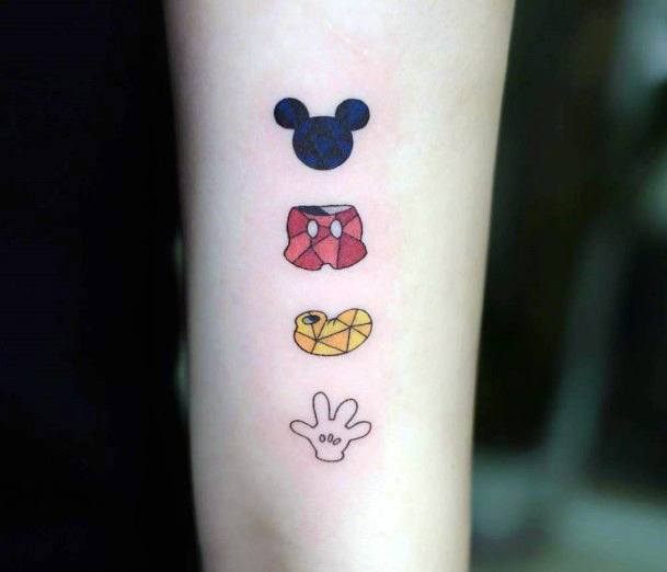 Amazing Mickey Mouse Tattoo Ideas For Women