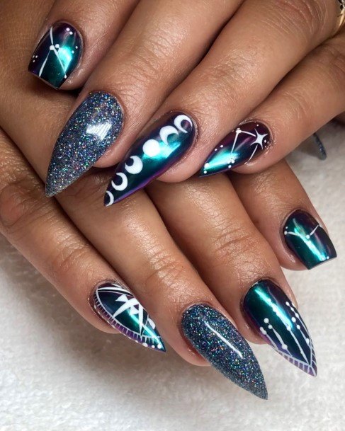 Amazing New Moon Nail Ideas For Women