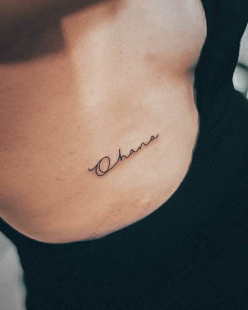 Amazing Ohana Tattoo Ideas For Women