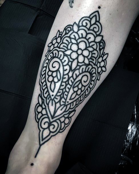 Amazing Paisley Tattoo Ideas For Women