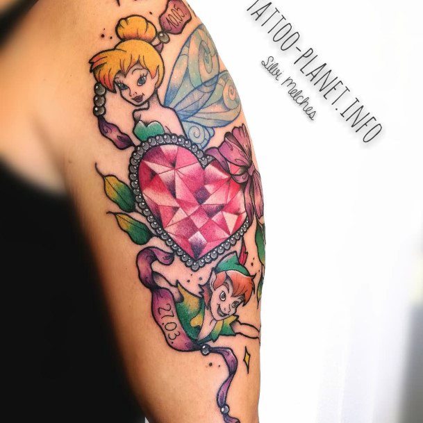 tiger lily peter pan tattoo