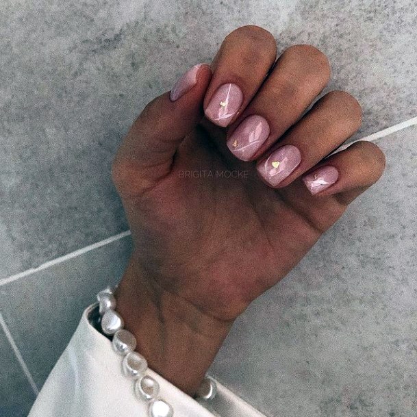 Amazing Pink Dress Nail Ideas For Women