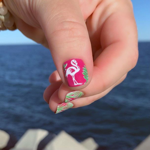 Amazing Pink Summer Nail Ideas For Women