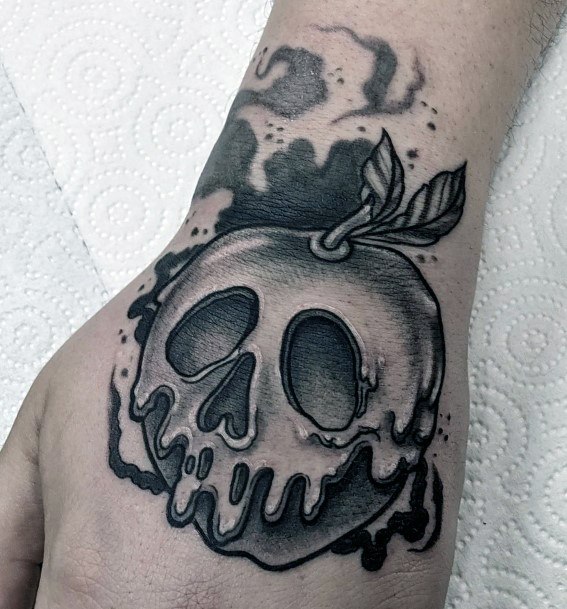 FYeahTattooscom  Snow White Poison Apple Done by Roger Ziegler at