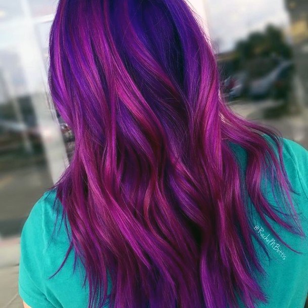 Amazing Purple Ombre Hairstyles Ideas For Women