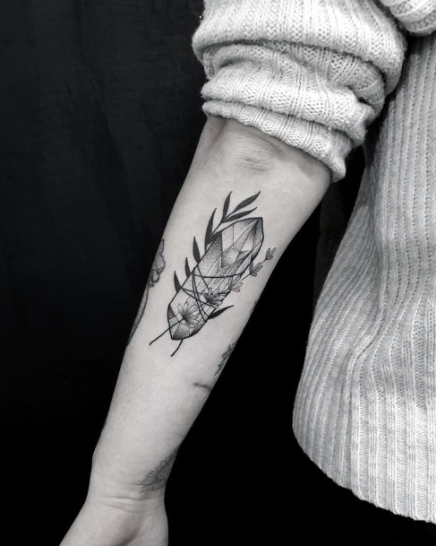 Amazing Quartz Tattoo Ideas For Women