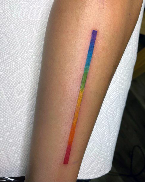Amazing Rainbow Tattoo Ideas For Women