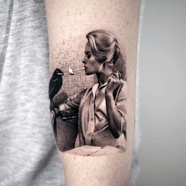 Amazing Realism Tattoo Ideas For Women Female Portrait