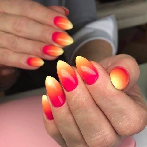 Amazing Red And Yellow Nail Ideas For Women