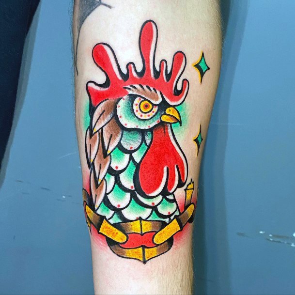 Amazing Rooster Tattoo Ideas For Women