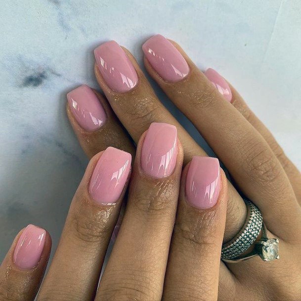 Amazing Rose Pink Nail Ideas For Women