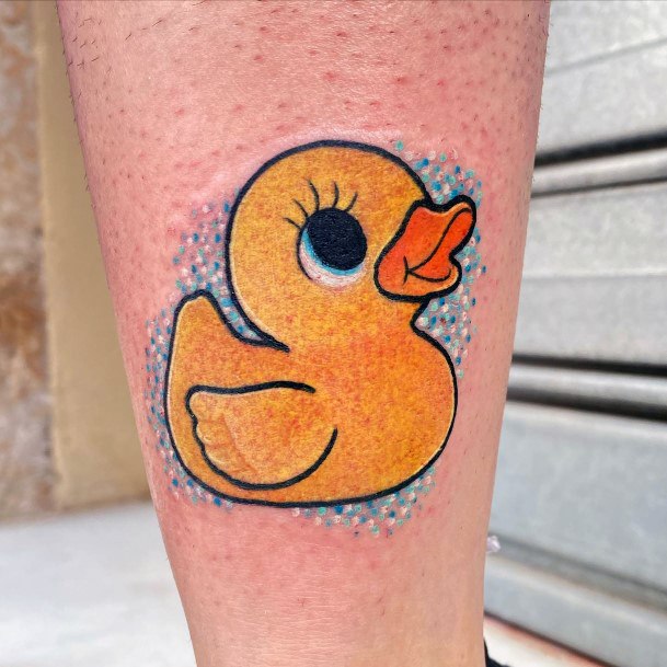 Amazing Rubber Duck Tattoo Ideas For Women