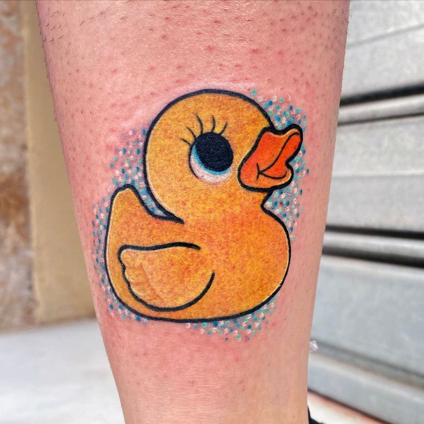 20 Unconventional Rubber Duck Tattoos  Tattoodo