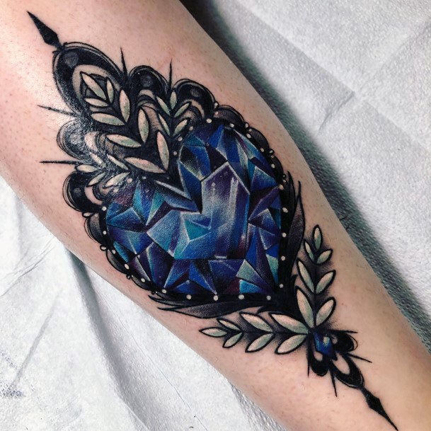 Amazing Sapphire Tattoo Ideas For Women