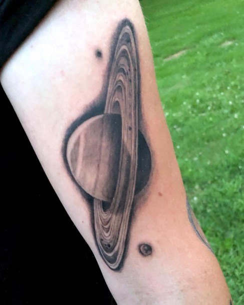 Amazing Saturn Tattoo Ideas For Women