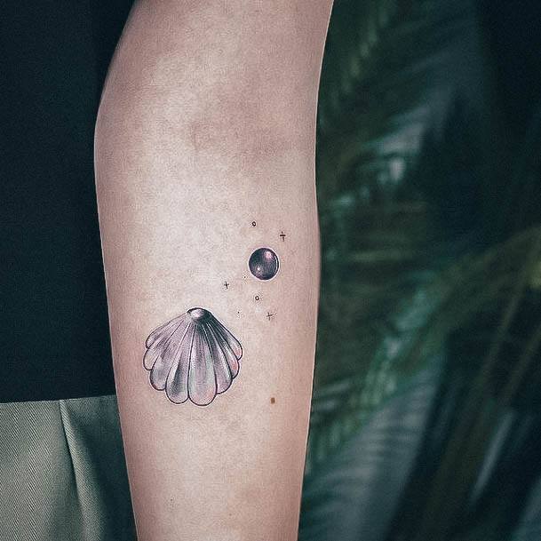 Amazing Seashell Tattoo Ideas For Women