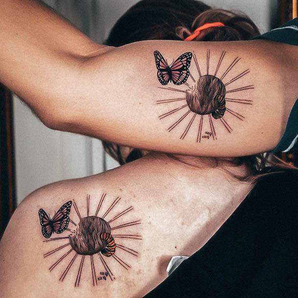 Amazing Sibling Tattoo Ideas For Women