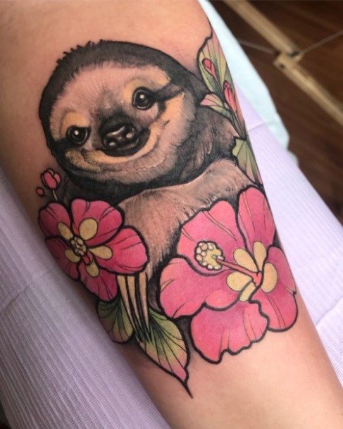 87 Sloth Tattoo Ideas  The Adorable Secret To What They Mean  Tattoo Glee