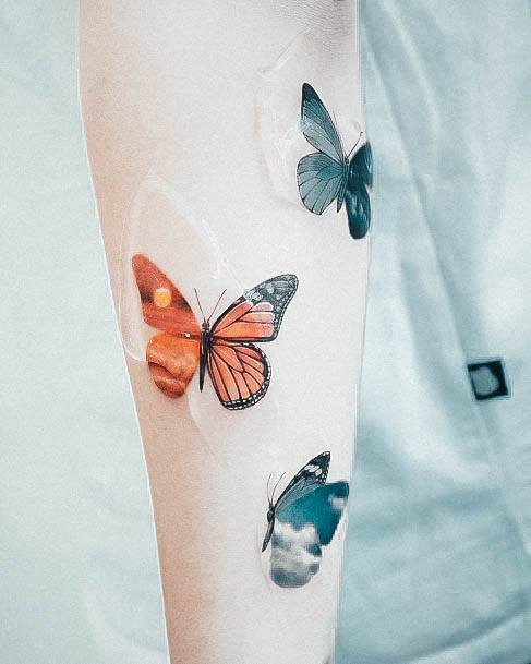 Amazing Small Butterfly Tattoo Ideas For Women