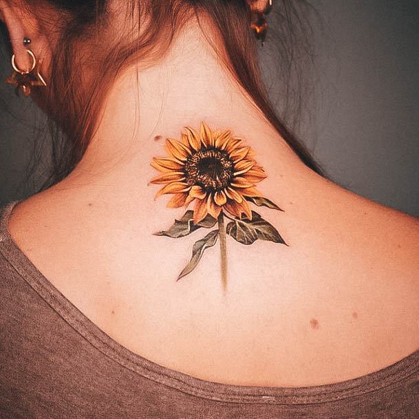 Amazing Small Sunflower Tattoo Ideas For Women