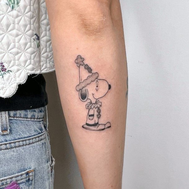 Amazing Snoopy Tattoo Ideas For Women