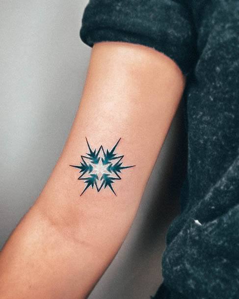 Amazing Snowflake Tattoo Ideas For Women