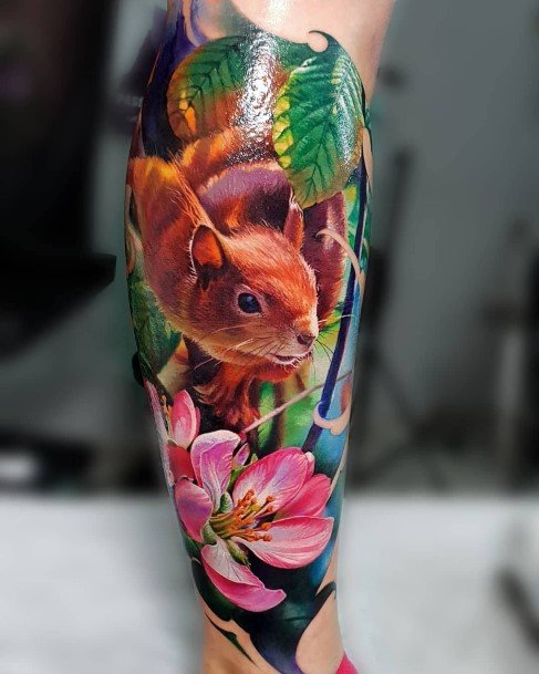 Amazing Squirrel Tattoo Ideas For Women