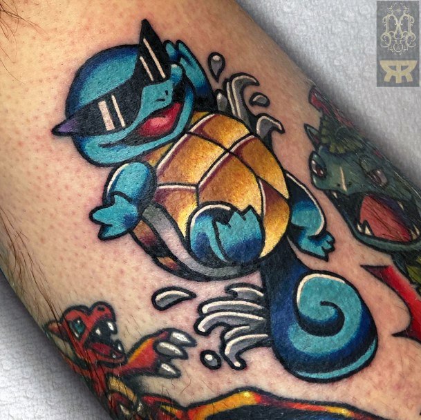 squirtle squad tattoo