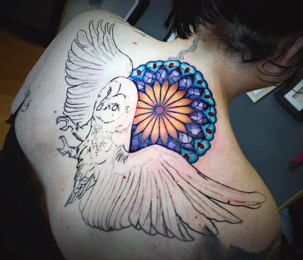 Amazing Stained Glass Tattoo Ideas For Women