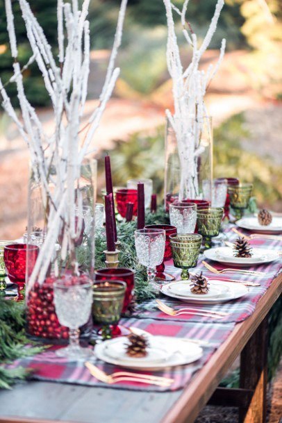 Top 80 Best Christmas Wedding Ideas - Yuletide Decorations