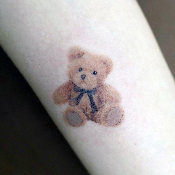 Amazing Teddy Bear Tattoo Ideas For Women