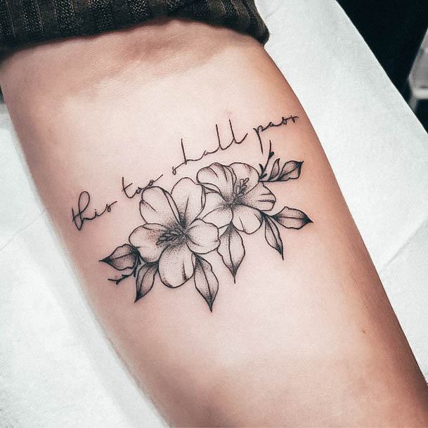 Amazing This Too Shall Pass Tattoo Ideas For Women