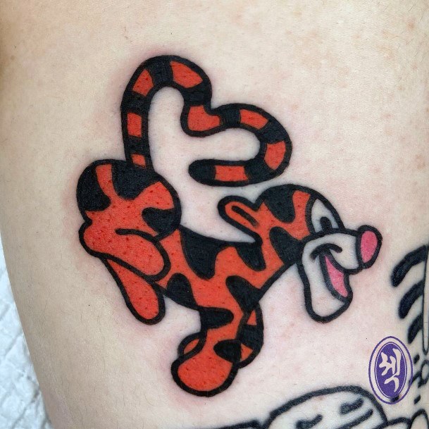 Amazing Tigger Tattoo Ideas For Women