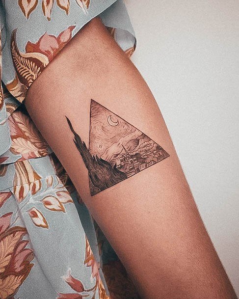 Amazing Triangle Tattoo Ideas For Women