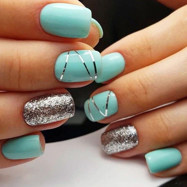 Amazing Turquoise Ombre Nail Ideas For Women