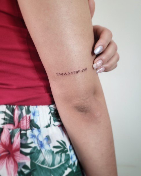 Amazing Typewriter Tattoo Ideas For Women