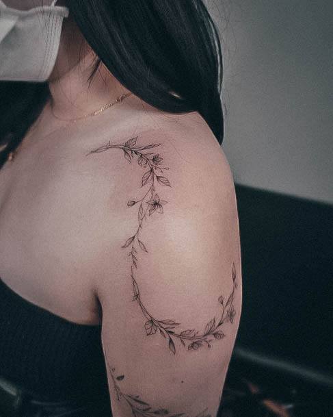 Amazing Vine Tattoo Ideas For Women