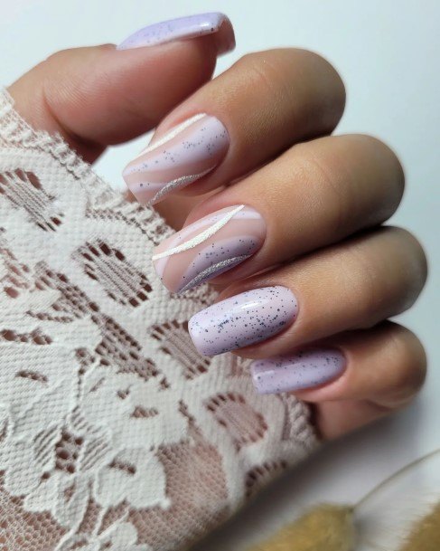 Amazing Violet Nail Ideas For Women