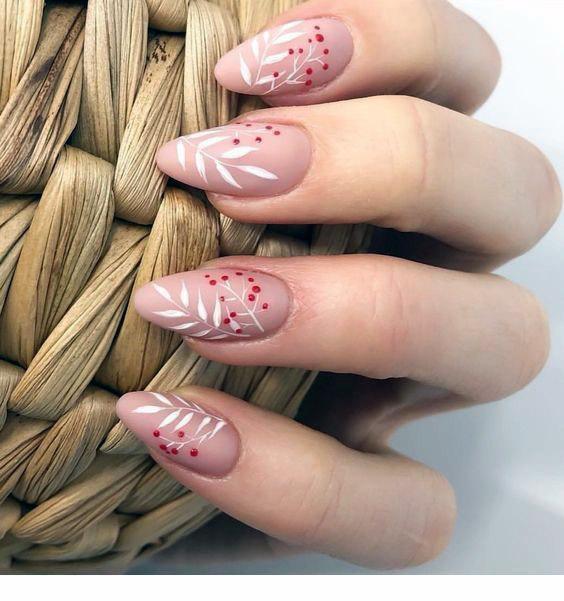 Amazing Warm Cherry Blossoms Art On Nails