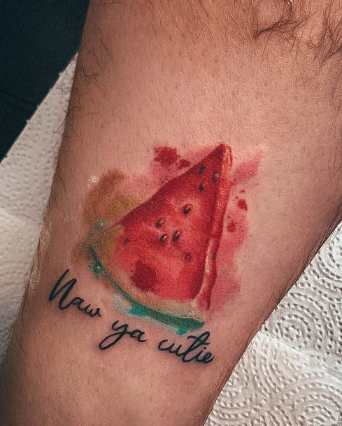 Amazing Watermelon Tattoo Ideas For Women